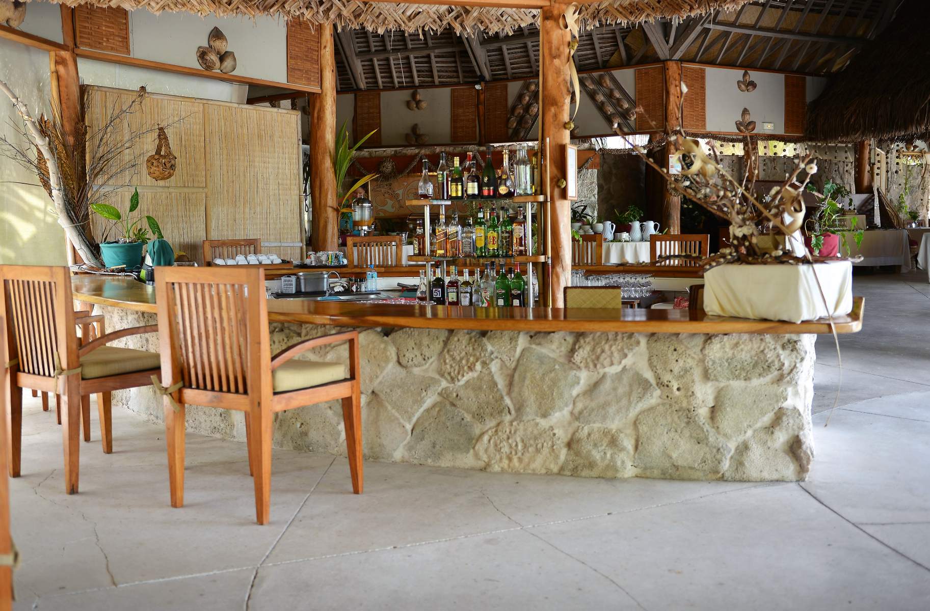 Bar Tianoa - Tikehau Pearl Beach Resort hotel French Polynesia
