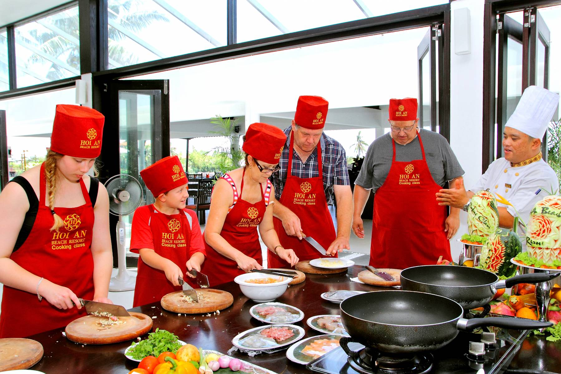 Activities - Cooking Class Hoi An Hotel - Hoi An Beach Resort De Vong river