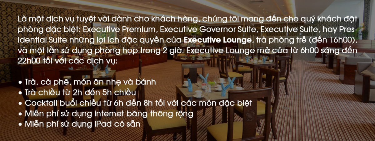 Executive Lounge Benefits