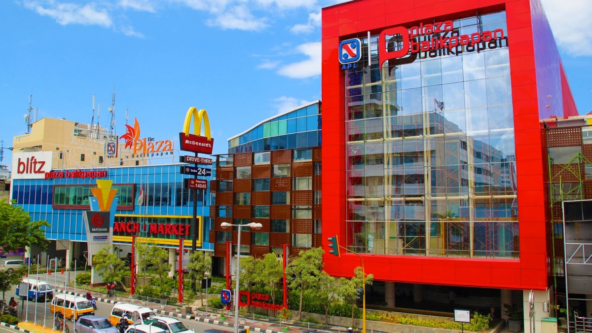 Mall dan Pusat Perbelanjaan Besar di Kota Balikpapan