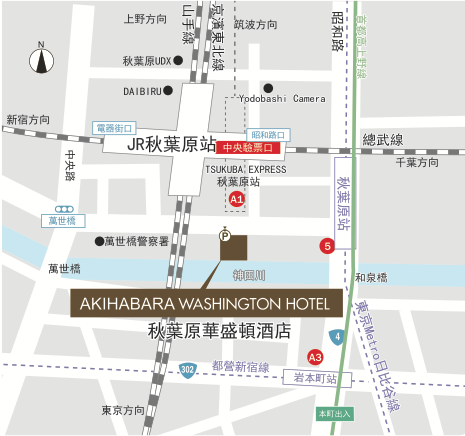 酒店地圖