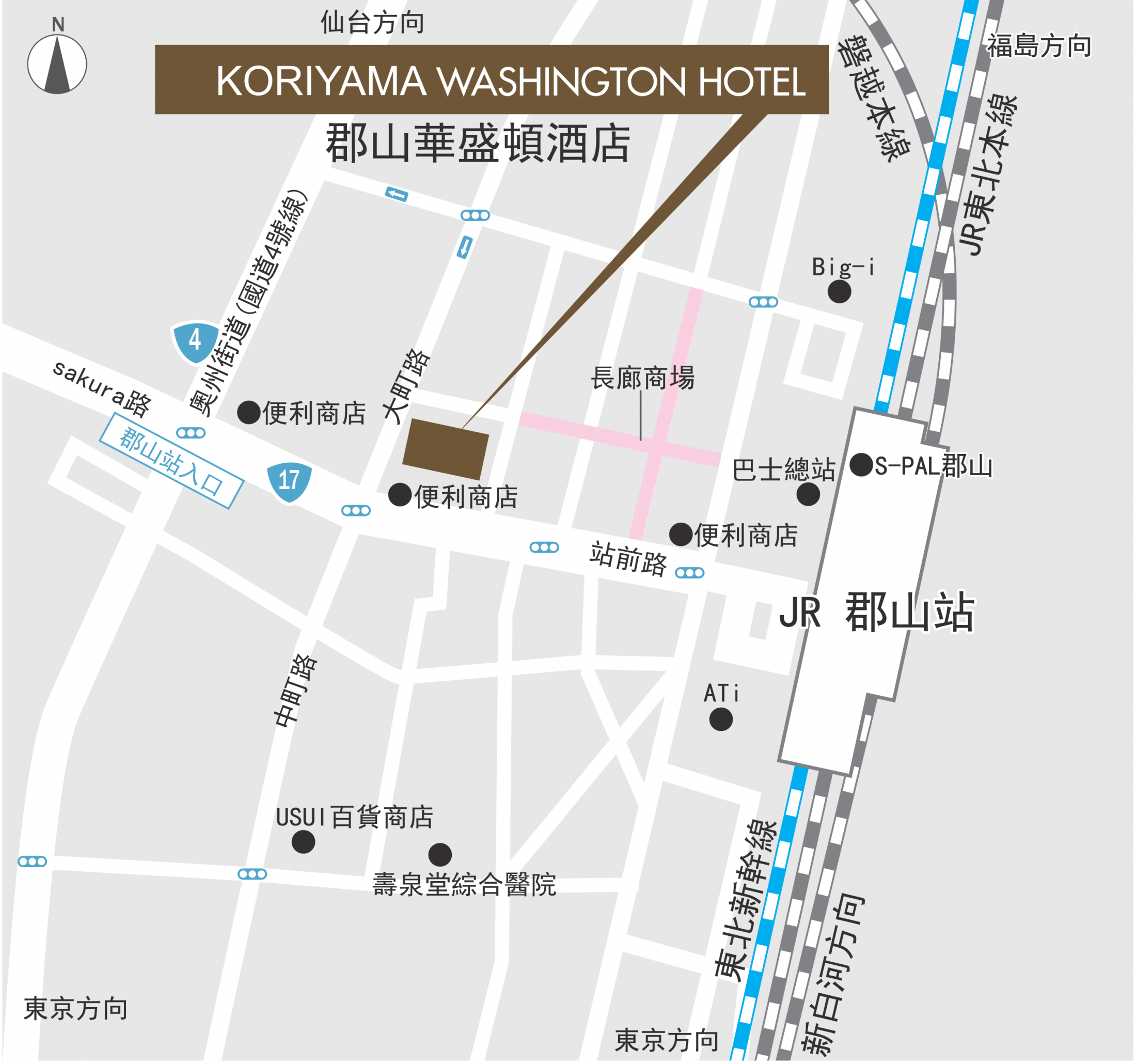 酒店地圖
